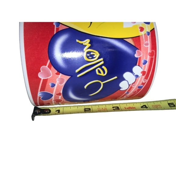 Yellow M&M Heart Whirlwind Mug Valentines - Picture 6 of 6